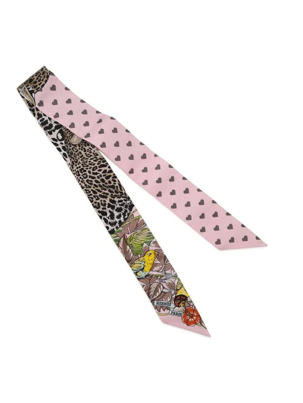 Hermes Scarf Twilly Jungle Love Silk Spring Summer